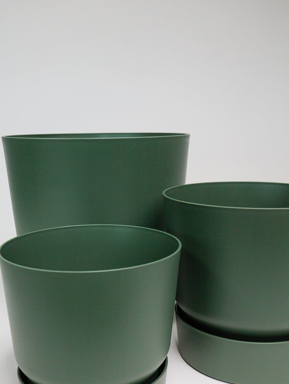 Elho Reservoir Pot - Green - 5/set
